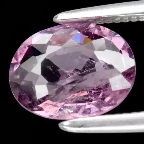 1.21ct 7.5x6mm Oval Natural Pinkish Purple Spinel Gemstone, Myanmar