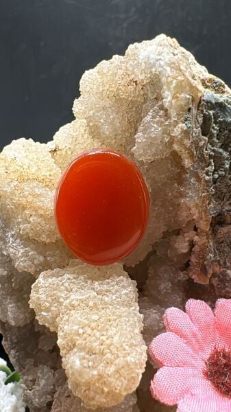 15.90ct 20,3x16,6 mm Natural Agate Yemen