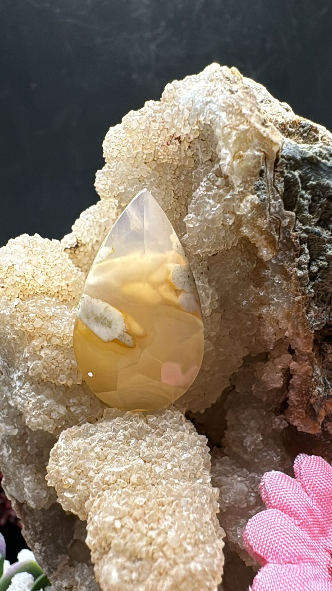 14.40ct 25,9x15,2 mm Natural Stick Agate