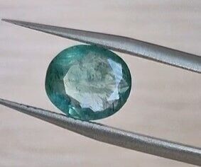2.52ct 8.8x7mm Octagon Natural Emerald Zambia
