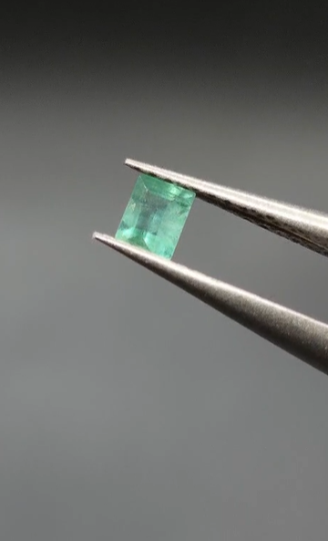 0.17ct 3.6x2.8mm Octagon Natural Emerald
