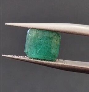 2.36ct  7.7x6.8mm Octagon Natural Emerald Zambia