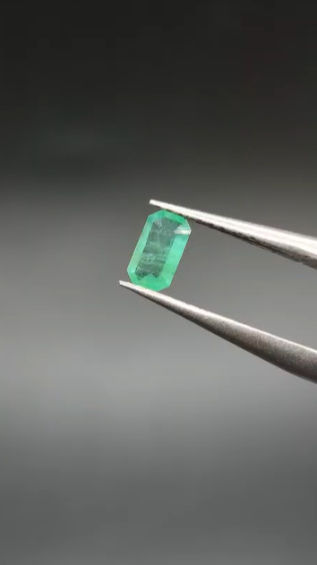 0.23ct 5.7x3.1mm Octagon Natural Emerald
