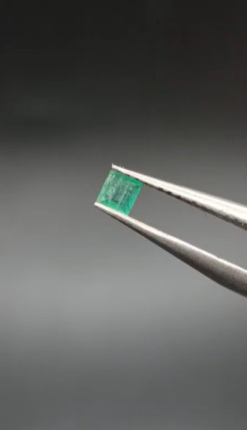 0.17ct 3.1mm Square Natural Emerald