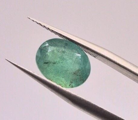 2.69ct 10.3x8.1mm Oval Natural Green Emerald, Zambia