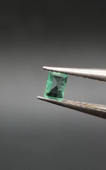 0.16ct 4x2.6mm VS Octagon Natural Emerald