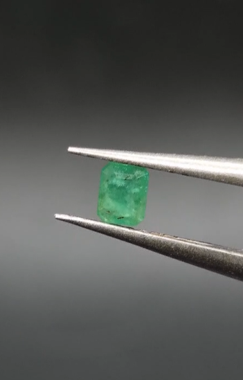 0.25ct 4x3mm Octagon Natural Emerald