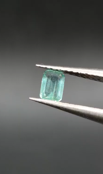 0.27ct 4.8x3.2mm VS Octagon Natural Emerald
