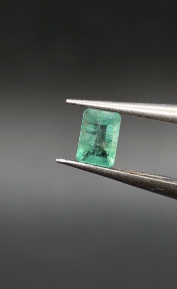 0.32ct 5 5x3.4mm Octagon Natural Emerald