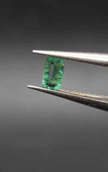 0.16ct 4.8x2.8mm Octagon Natural Emerald