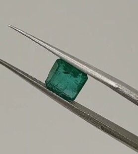 1.50ct 6.1x6.6mm Octagon Natural Emerald
