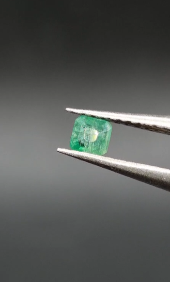 0.15ct 3.2mm Square Natural Emerald