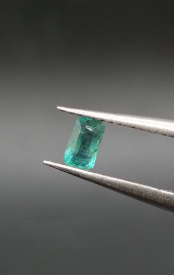 0.33ct 4.8x3.4mm Octagon Natural Emerald