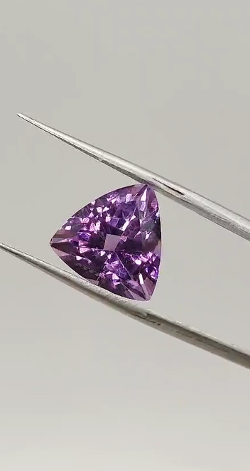7.50ct 13.3mm Natural Trillion Amethyst