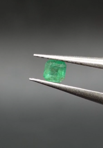 0.25ct 3.3mm Square Natural Emerald