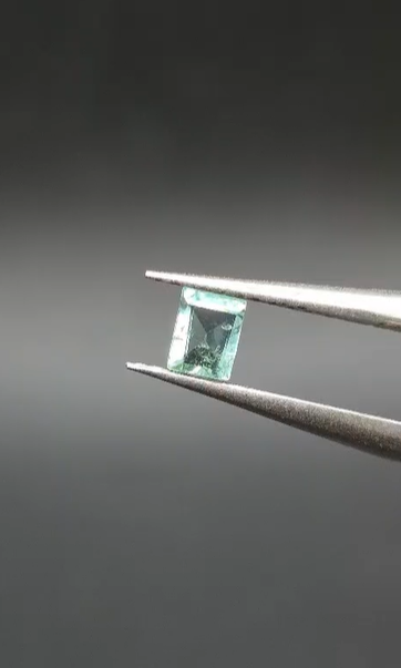 0.21ct 4x3.1mm Octagon Natural Emerald