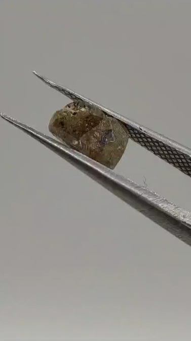 1.15ct 7.7x5.4mm Rose Cut Natural Diamond