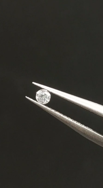 0.08ct 2.81mm  H - VS Round  Cut Natural Diamond
