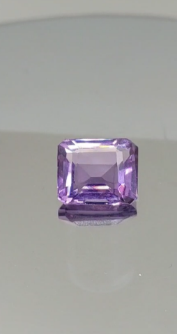 3.30ct 9.9x8.4mm Octagon Natural Purple Amethyst