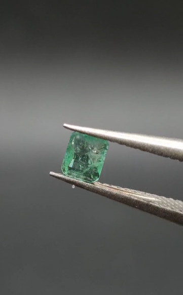 0.28ct 4.8x3.9mm Octagon Natural Emerald