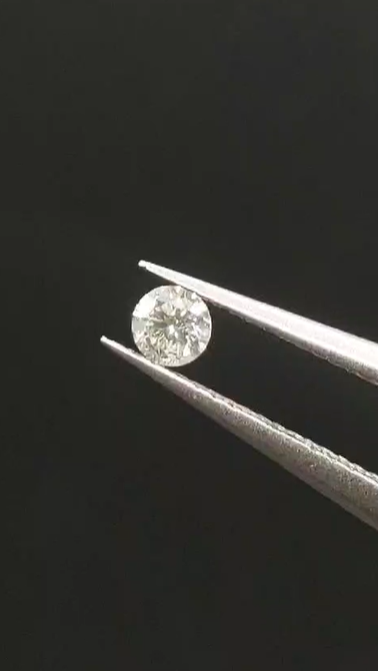 0.16ct 3.41mm  M - SI Round  Cut Natural Diamond