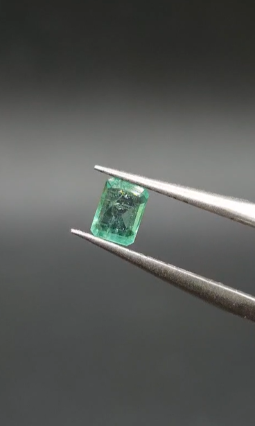 0.33ct 4.8x3.6mm VS Octagon Natural Emerald