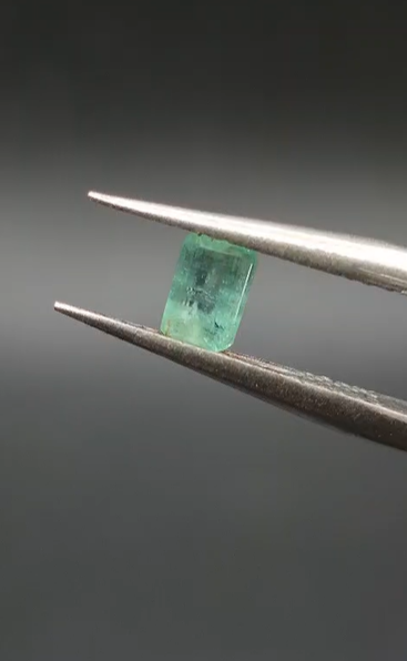 0.39ct 5x3.4mm Octagon Natural Emerald
