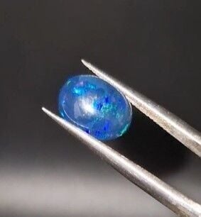 1.80ct 11x8.3mm Oval Natural Cabachon Ethiopian Opal