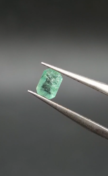 0.35ct 5.2x3.8mm Octagon Natural Emerald