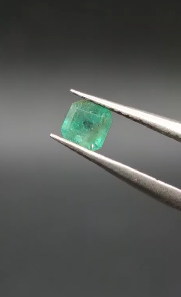 0.53ct 4.5mm Square Natural Emerald