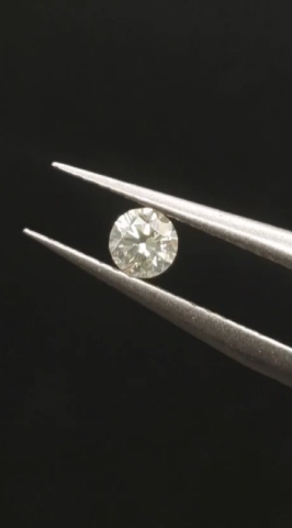 0.23ct 3.80mm  M - SI Round  Cut Natural Diamond