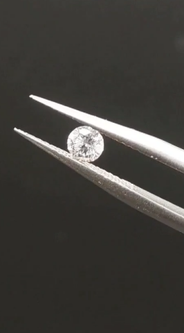 IGSL Sertifikalı - 0.25ct 3.93mm  G - SI Round  Cut Natural Diamond