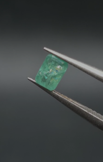 0.41ct 5.2x3.9mm Octagon Natural Emerald