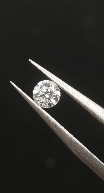 IGSL Sertifikalı - 0.30ct 4.21mm  F - SI2 Round  Cut Natural Diamond