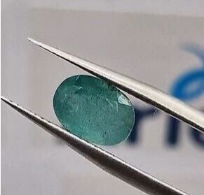 2.00ct 9.2x6.6mm Oval Natural Zambia Emerald