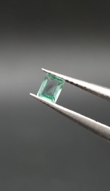 0.21ct 4x3.2mm VS  Octagon Natural Emerald