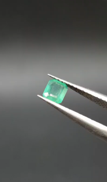 0.38ct 4.7x4mm Octagon Natural Emerald