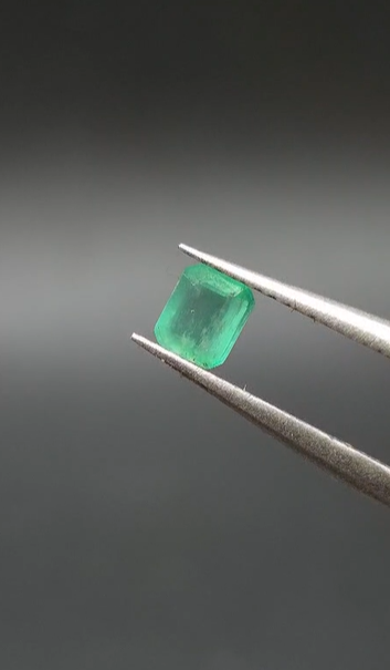 0.38ct 4.7x4mm Octagon Natural Emerald