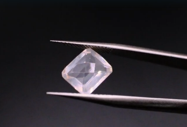 2.91ct 10x8mm Octagon Natural Rose Quartz