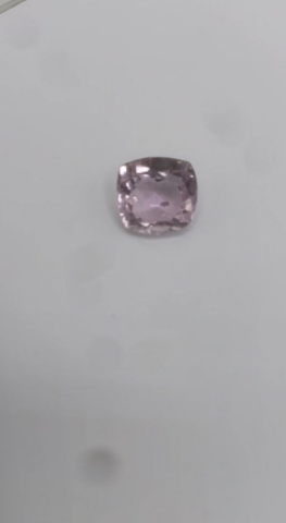 5.35ct 11.2x10.6mm VS Cushion Light Purple Natural Amethyst