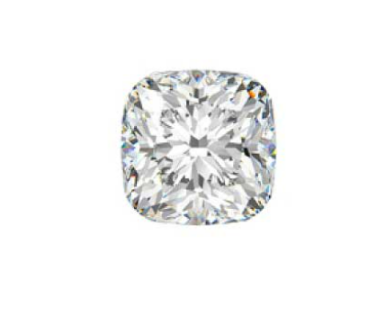 Gia Sertifikalı - 0.51ct G/SI1 -EX-VG  Cushion Modified Brillant Cut Natural Diamond