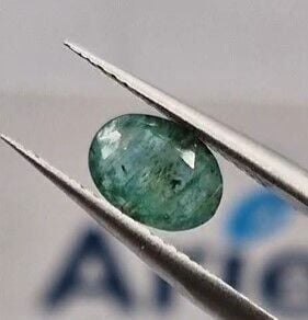 1.06ct 8.1x6mm Oval Natural Zambia Emerald