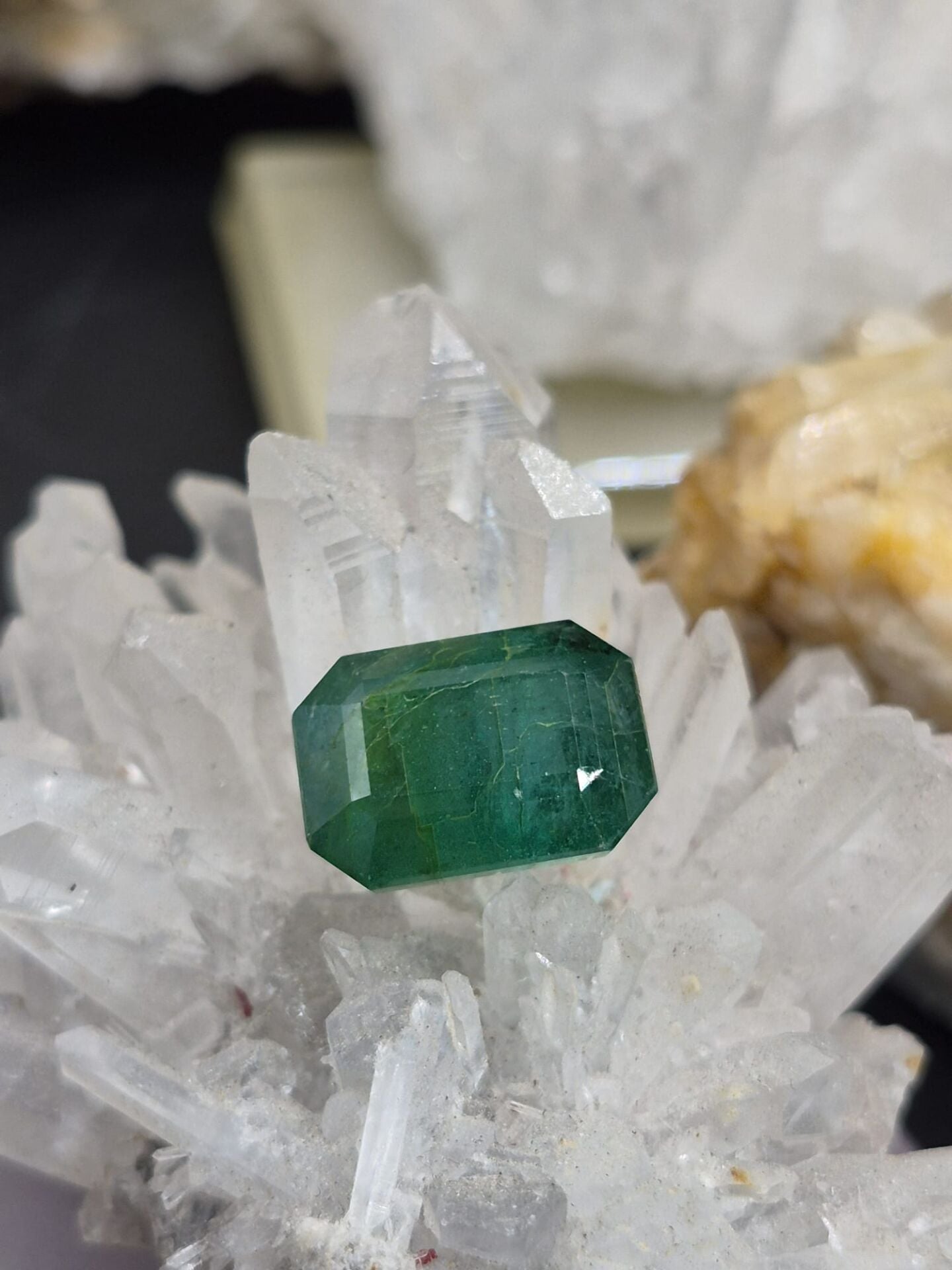 IGSL Sertifikalı - 6.67ct 12.64x9.25mm Octagon Natural Emerald - Zambia