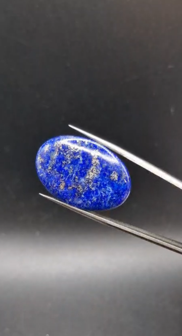 30.00ct 31x21mm Oval Natural Lapis Lazuli