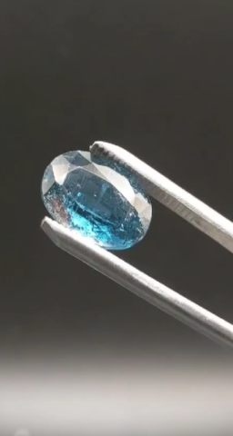 7.92ct 14.1x10.1mm Oval Natural Kyanite Nepal