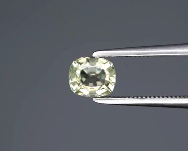 0.75ct 5.5x4.8mm VS Cushion Natural Color Change Diaspore - Turkey