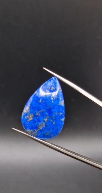 16.95ct 28.5x18.8mm Pear Natural Lapis Lazuli