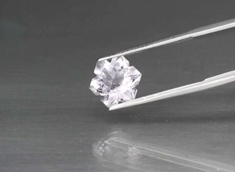 2.74ct 9x9mm Snowflake Natural Unheated Purple Amethyst, Brazil