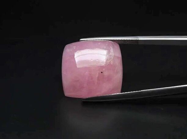 35.25ct 19.5x18.5mm Rectangle Cabochon Natural Unheated Pink Morganite