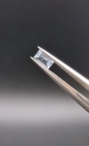 0.26ct 5x3.1mm Octagon Natural Unheated Blue Aquamarine